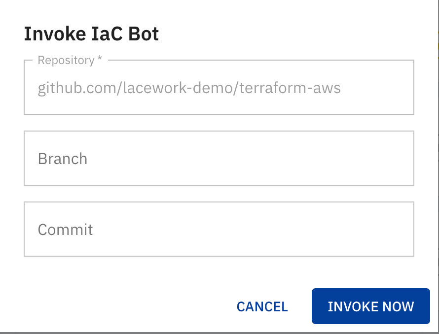 Invoke iacbot